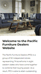 Mobile Screenshot of pacificfurnituredealers.com